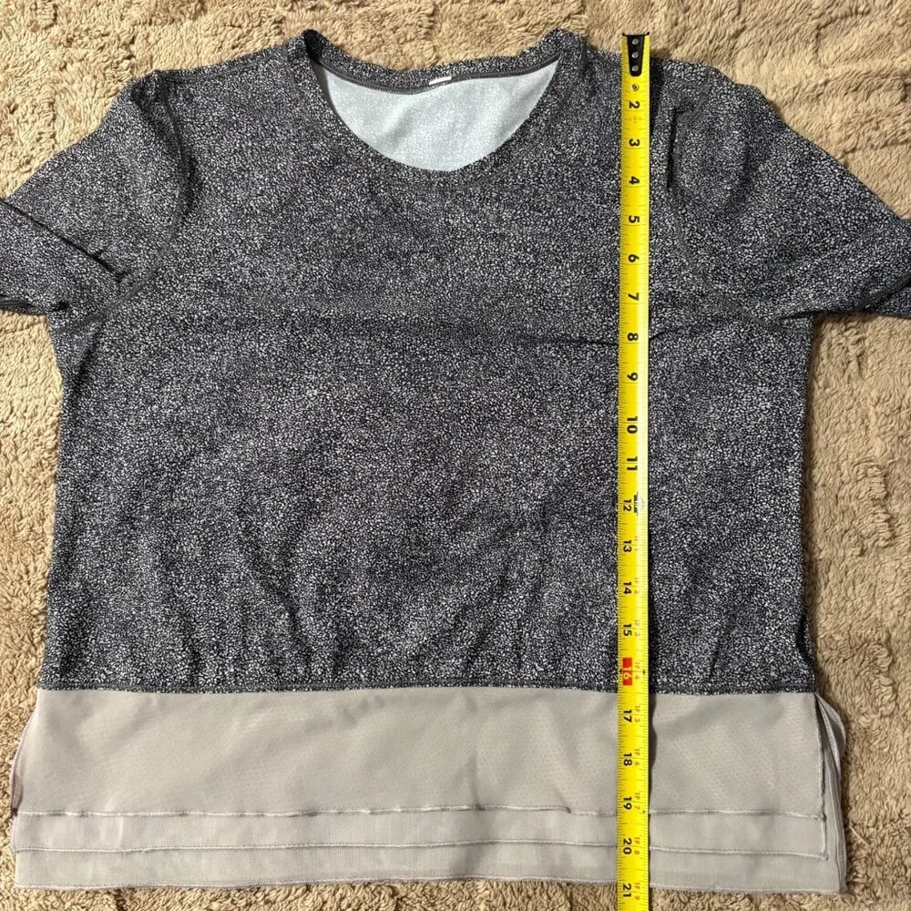 Lululemon Sole Training Long Sleeve Running Top UV Protect Shirt White Chrome 8 - Picture 8 of 9